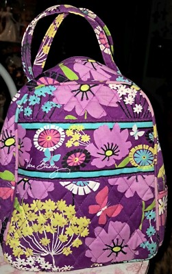  Vera Bradley Lunch Bunch (Let's do lunch) Bag In Flutterby Beautiful Colors