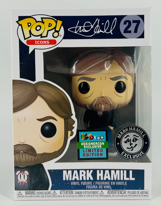 Mark Hamill #27 Funko Pop! DesignerCon Exclusive Mark Hamill