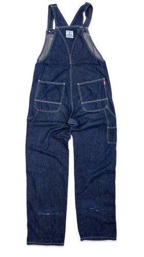 WRANGLER BLUE BELL LADIES DENIM DUNGAREES ROCKABILLY USA WORKWEAR LADY 34”W 34”L - Picture 10 of 12