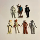 Lot of 7 Vintage 1980s Star Wars Action Figures Kenner Original 3.75" A