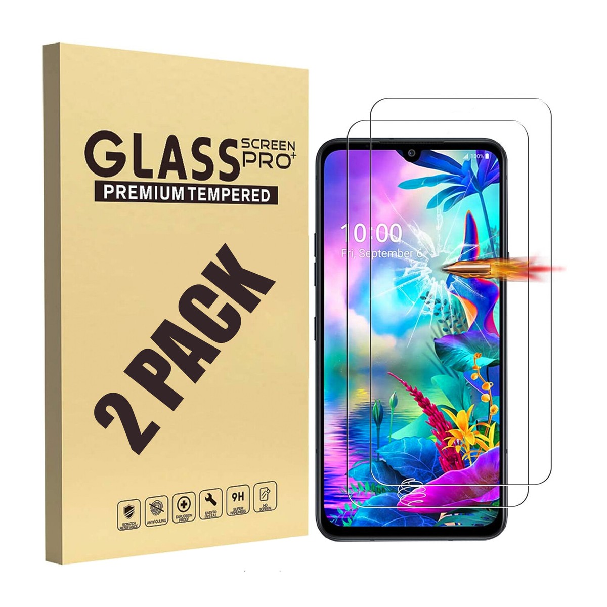 Screen Guard Lg G8x Front Camera Best Lg G8x Screen Protector For LG G8X  ThinQ Caseswill Full