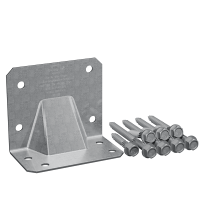 Simpson HGA10KT HGA Galvanized Hurricane Gusset Angle with SDS