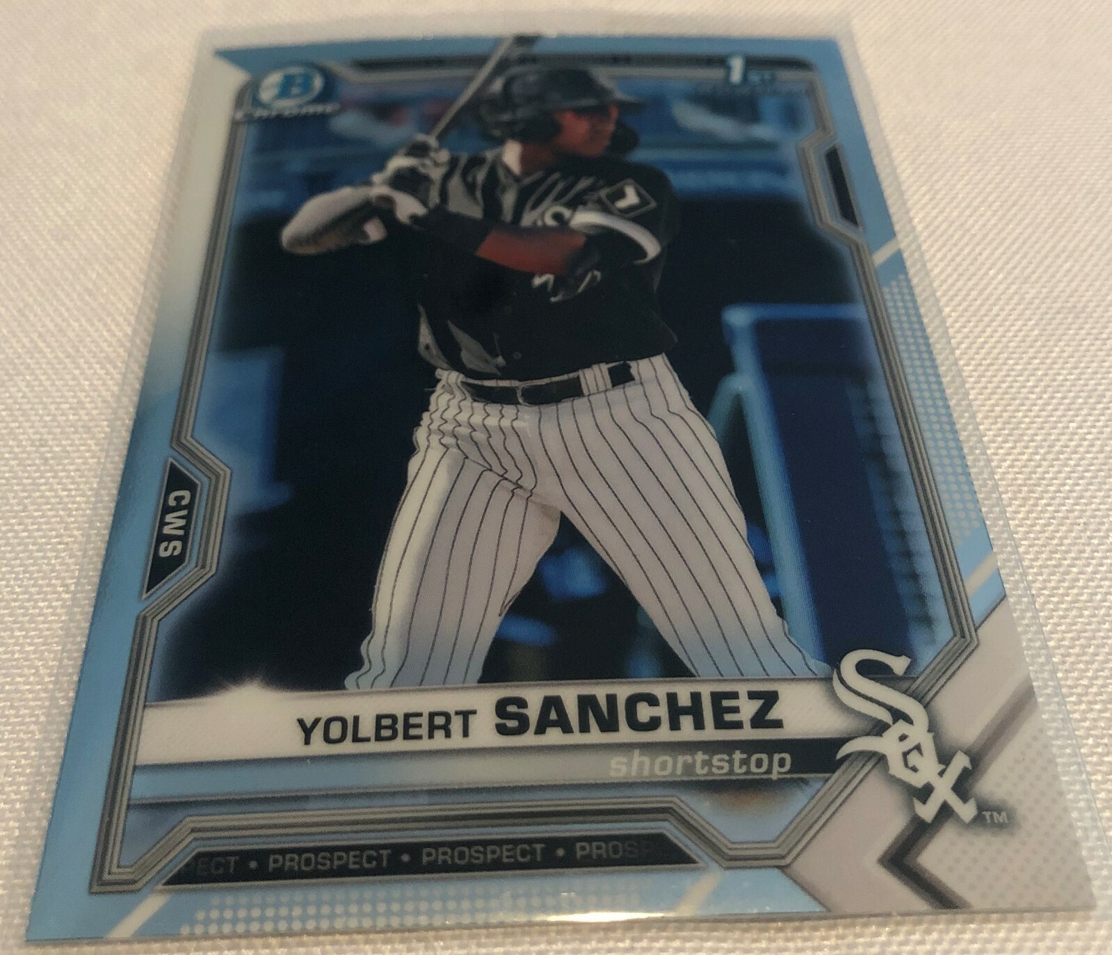 2021 Bowman Chrome Baseball Yolbert Sanchez Chicago White Sox 1st Bowman #BCP-40