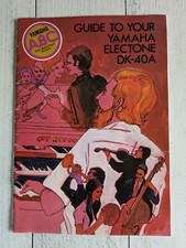 Guide to your Yamaha Electone DK-40A