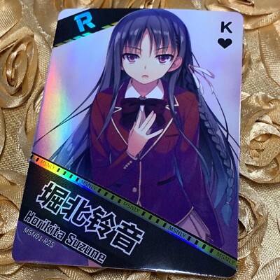 Suzune Horikita JETIX ACADEMY Goddess Story Sexy Anime Foil Waifu Girl R Card