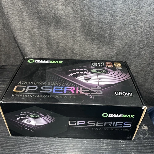 650w Power supply GameMax GP SERIES