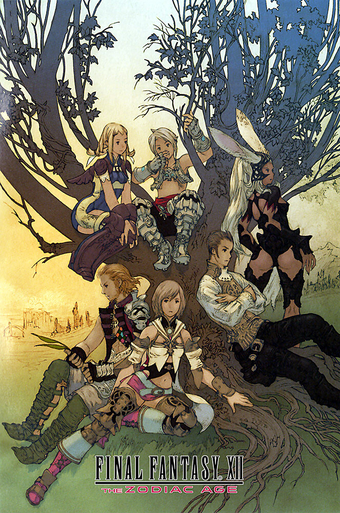 Final Fantasy XII Zodiac Age PS4 Switch Premium POSTER MADE IN USA