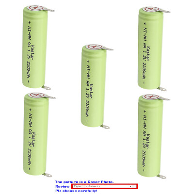 Kastar NiMH 1.2V 2200mAh Battery for Norelco 7250XL 7260XL 7310XL 7315XL 325XL