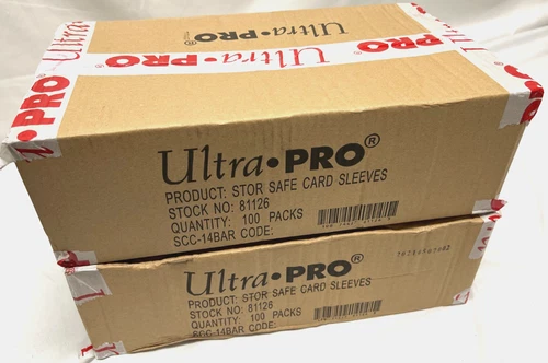 NEW Ultra Pro BULK 20K CASE Clear Poly Penny Trading Card Sleeves Sports 81126