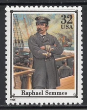 2975i * RAPHAEL SEMMES ** CIVIL WAR * NAVY OFFICER *  U.S. Postage Stamp MNH