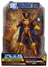DC Universe Classics Red Tornado Figure NEW 2007 Rex Mason Metamorpho BAF Wave 1