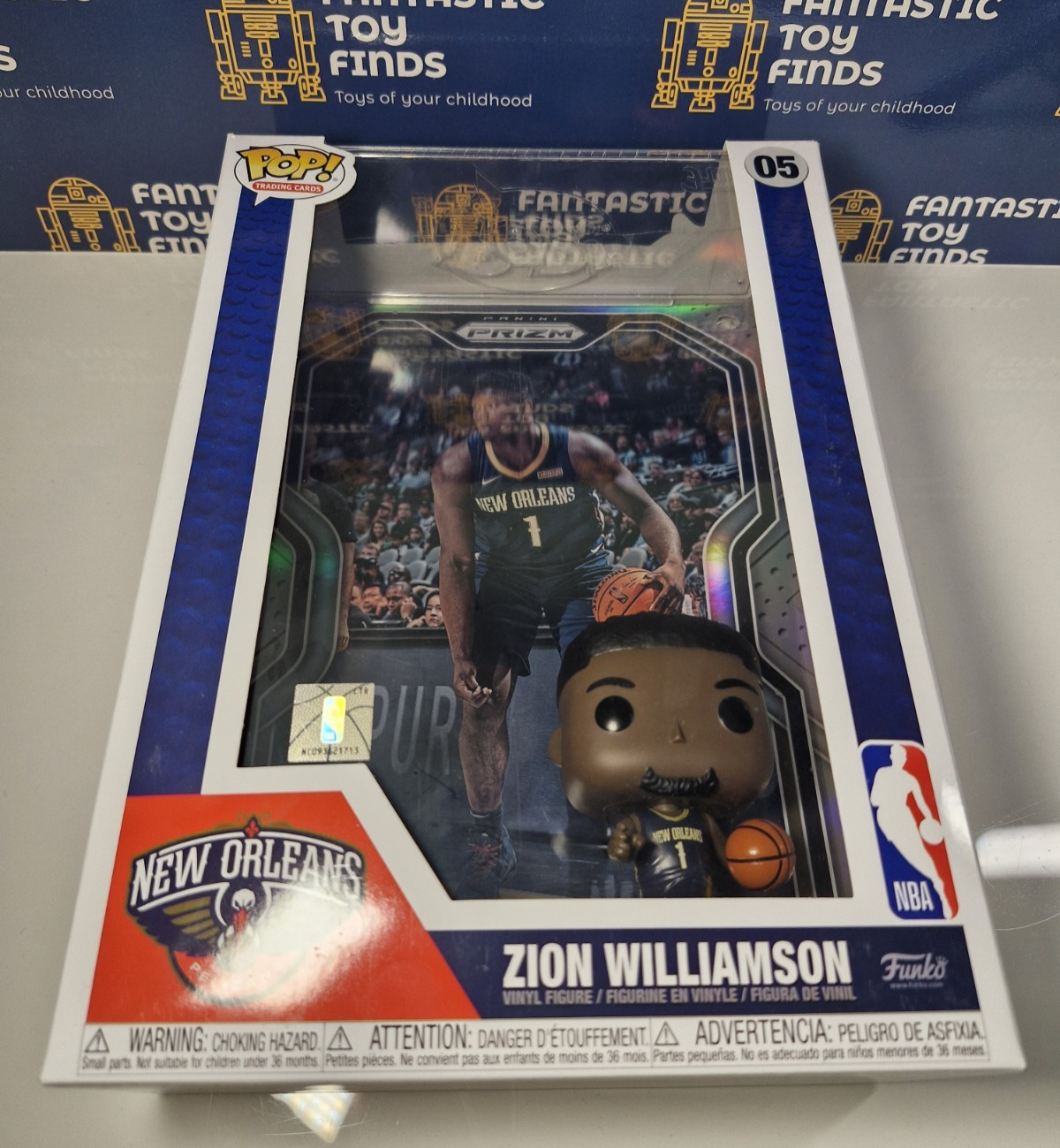 Funko Pop 2021 - New Orleans Pelicans Zion Williamson 05 - New / Sealed