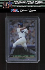 2002 Topps Gold Label 30 Bernie Williams Class 3 Titanium #/100