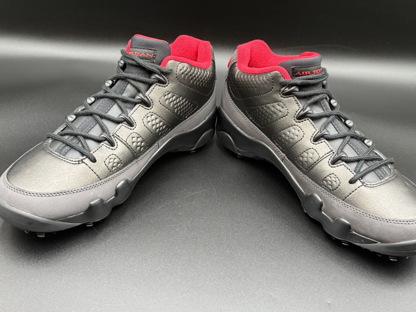 Size 7.5 - Air Jordan 9 Golf Low Charcoal Shoes  Brand New! ⛳️ thumbnail 13