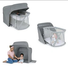 Ingenuity Dream Retreat 3-in-1 Portable Bassinet, Playard and Light Blocking