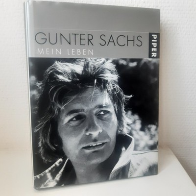 Gunter Sachs Mein Leben - Buch gebunden mit Schutzumschlag - sehr guter Zustand