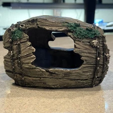 Imagitarium Aquatic Decor Barrel, 6.5" L  X 3" W X3" H