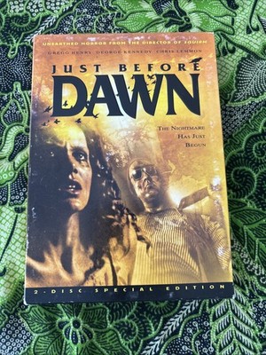 Just Before Dawn DVD 2 Disc Special Edition