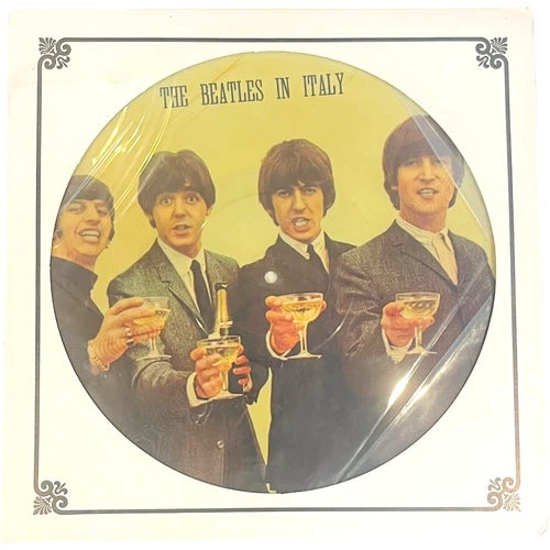 The Beatles In Italy - Picture Disc - EMI Records PMCQ 31506 - 12" 33rpm