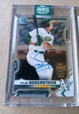 Tyler Soderstrom Bowman Chrome 2024 /12 Auto