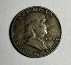 1950 50C Franklin Half Dollar Denver Mint