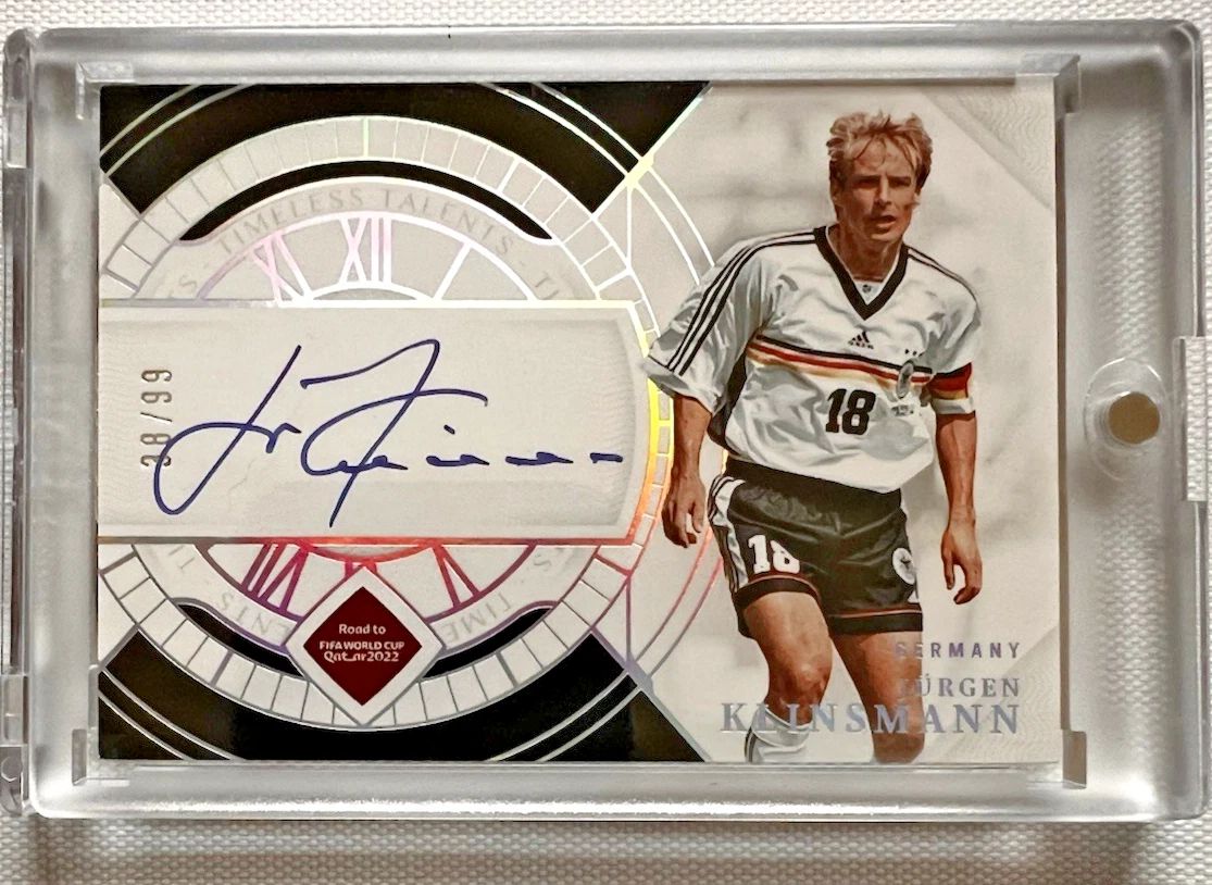 Jurgen Klinsmann Soccer Sports Trading Cards & Accessories