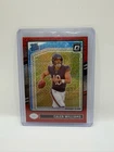 2024 Panini Donruss Optic - Rated Rookie Caleb Williams #201 Red Mojo Prizm (RC)
