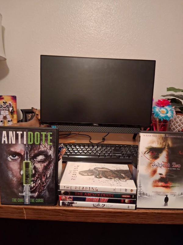 Mixed Lot Of 5 Horror & Sci-Fi DVD's #22 "ANTIDOTE" + Free dvd!!
