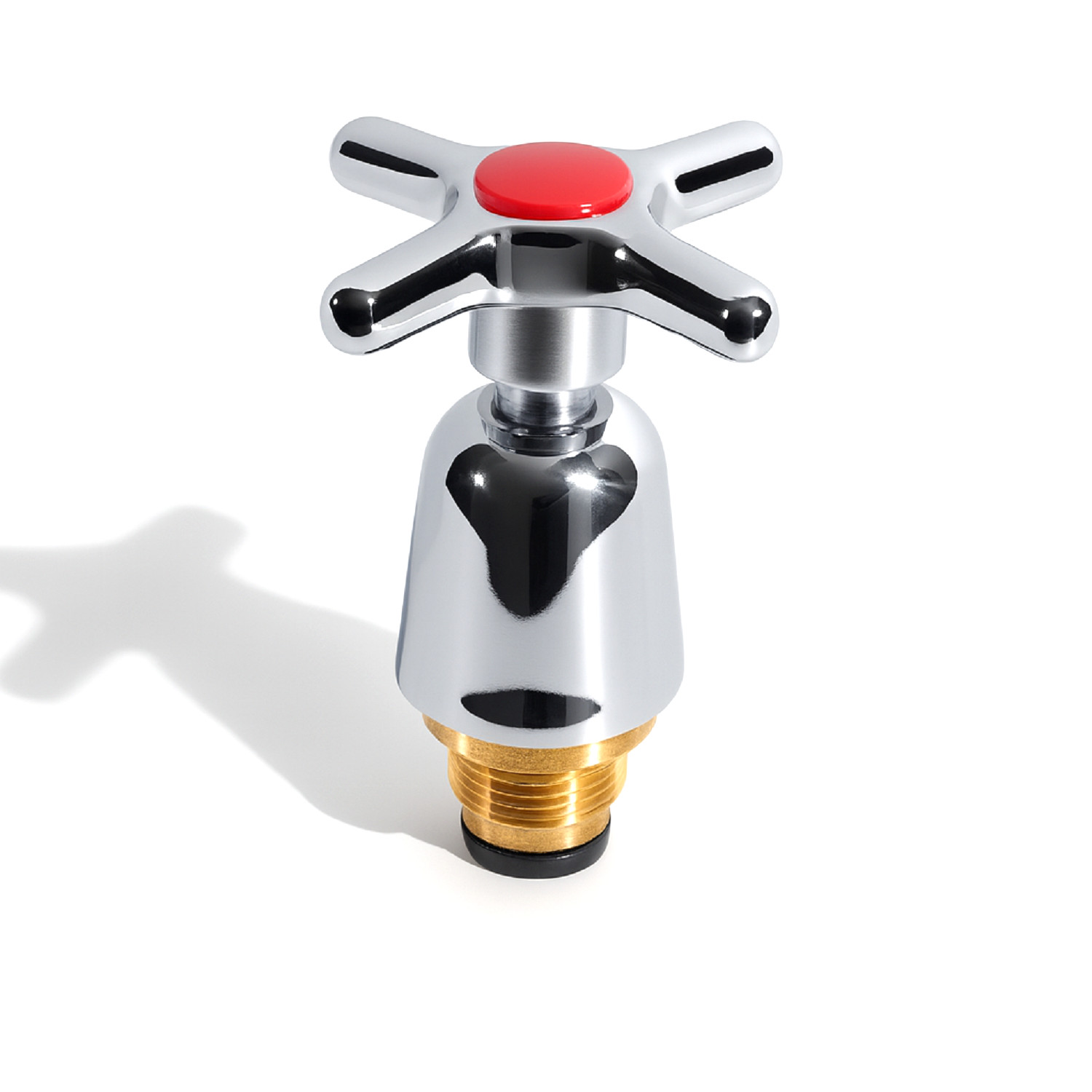 Westco HKH24 BS5412 Hot Tap Headwork Replacement Brass Chrome Basin Pillar UK