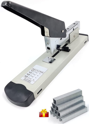 100-Sheet Heavy Duty Stapler with 1000 Staples, Paper Stapler, High Capacity Lar