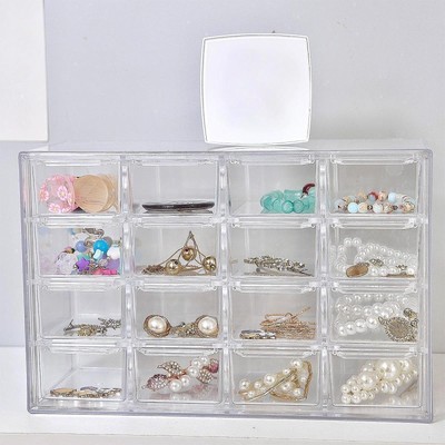 Mini -Schubladen Organizer Desktop Storage Box zum Organisieren, kleiner