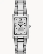 Caravelle by Bulova  Classic  43L203 Ladies Dress Watch Silver-Tone