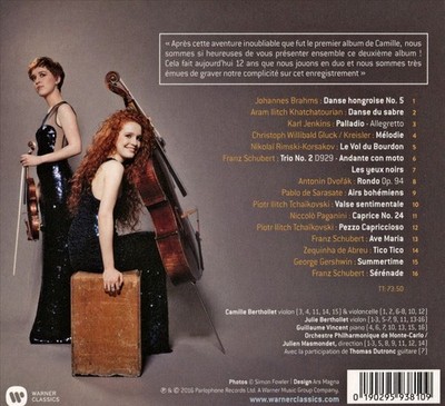 CAMILLE BERTHOLLET / JULIE BERTHOLLET CAMILLE & JULIE BERTHOLLET NEW CD
