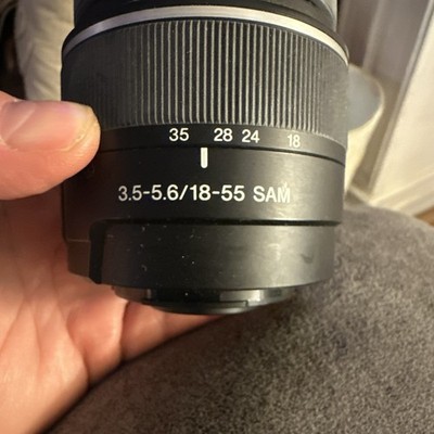 Sony DT SAM SAL1855 18-55mm f/3.5-5.6 Zoom Lens for Alpha Mount 55mm Filter