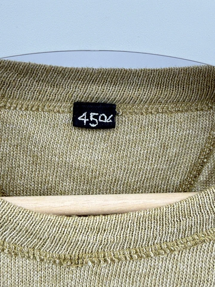 45r 45rpm SS25 热感长袖全新带标签尺寸 5(美国 M)日本制造 — 第 3/4 张图片