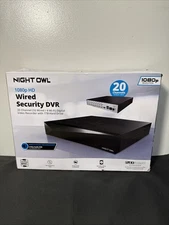 Night Owl 20 Channel Wired 1080P HD Security DVR, DVR-FTD2-161 LOCKED SOLD AS IS