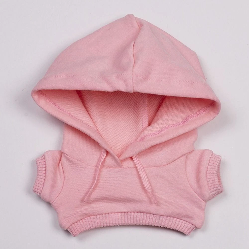 VETEMENTS Felpe con cappuccio fatte a mano giocattoli per bambini per bambole in cotone da 10 cm per bambole in cotone da 10 cm