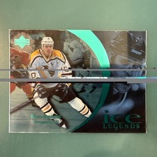 1997-98 Upper Deck Ice - NM Legends Ron Francis #65 Teal Parallel - Hall of Fame