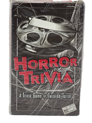 Twisted Terror Horror Trivia Game for Game Night Scary Movie Cards- New