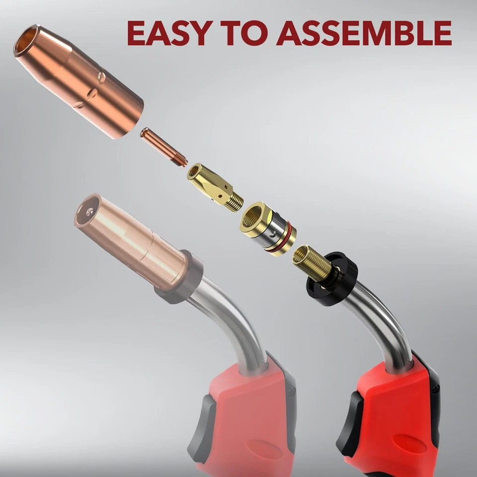 Pistola de soldadura YesRight 15 ft 250 Amp Mig se adapta a Miller M-25 Millermatic 200, 210, 212 Foto 2 de 4