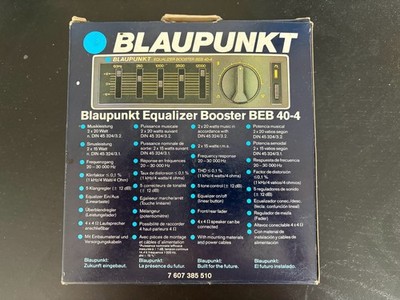 Blaupunkt Equalizer Booster BEB 40-4 NOS OVP