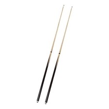 2-Piece Pool Cue Stick   36  /42  /48  /58  Wooden Billiard Cues, 58" set of 2