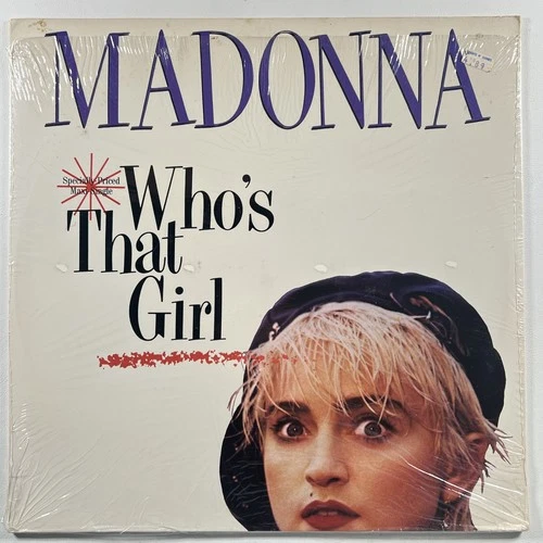 Madonna - Who's That Girl / White Heat Maxi-Single 12” Sire 0-20692 VG+ 1987