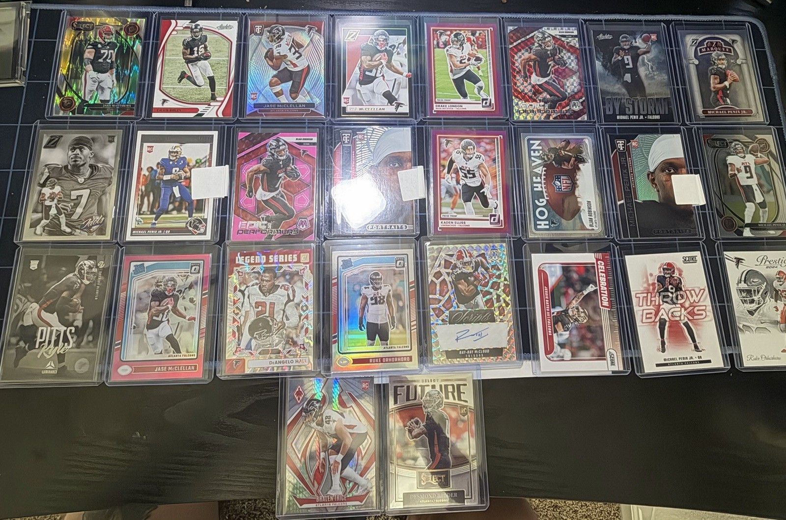 Atlanta Falcons Sports Card Lot