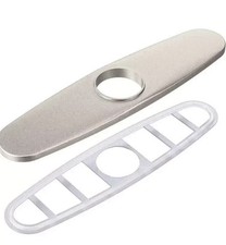 NEW Genuine Moen Deckplate Escutcheon  Gasket Stainless Steel Part 141002SRS