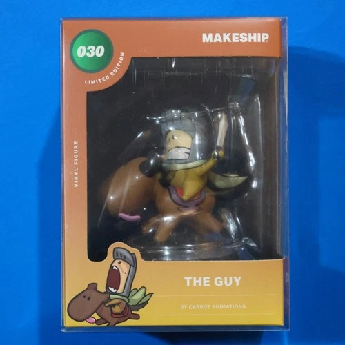 The Guy Vinyl Figure By CarBot Animations Makeship LIMITED EDITION Only 2371