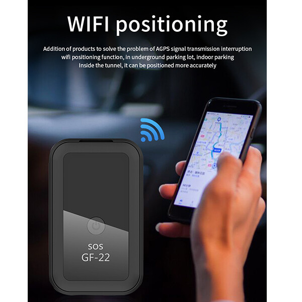 小型GPS GF-22 Mini GPS Tracker Personal Kids Vehicle Car Real Time