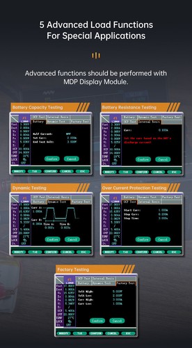 Miniware MDP-L1060 DC Electronic Load Meter Programmable Tester Resistor Monitor - Picture 6 of 21