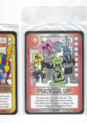 Killer Bunnies Promo Card #5 PUCKER UP Unplayed 2005