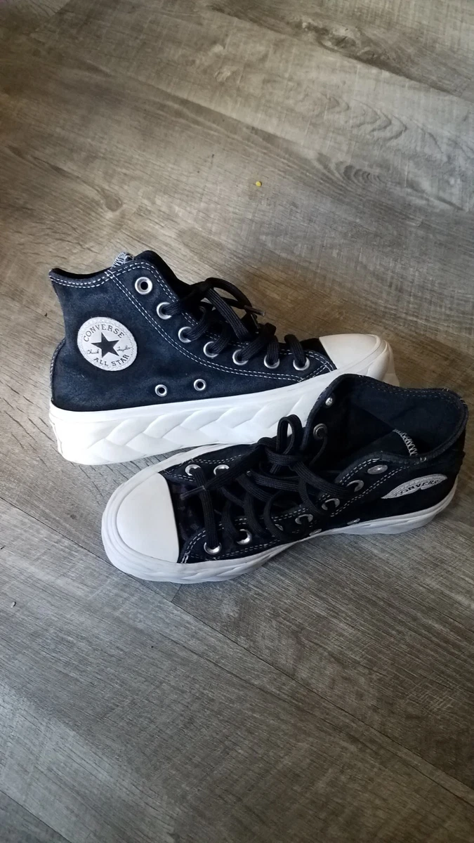 Converse Chuck Taylor SIZE 5 Runway Cable Platform Lift Ox 568687C Black